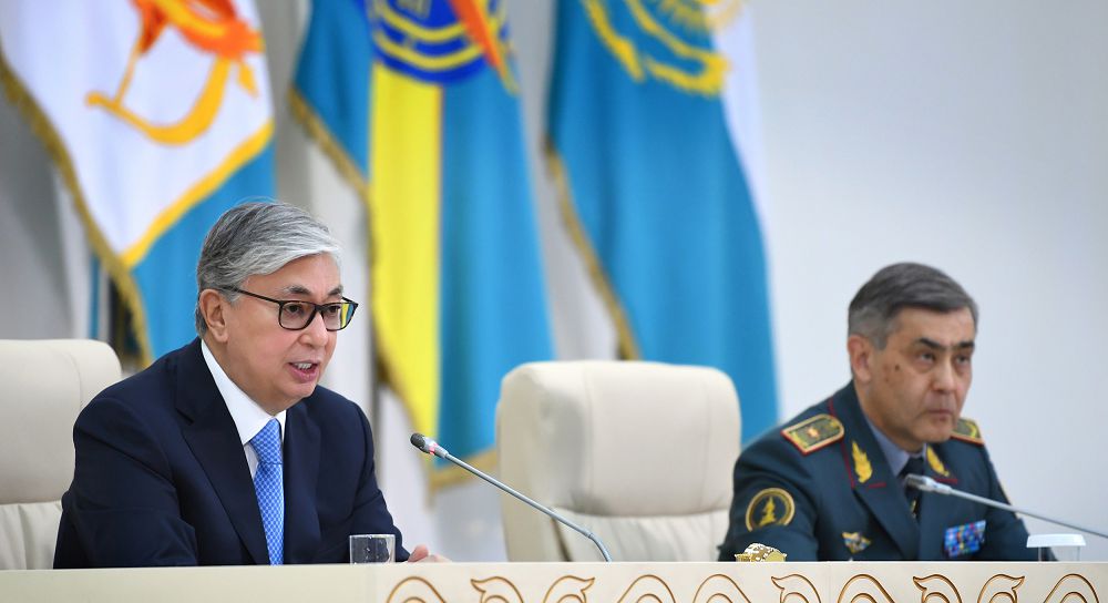 Қасым-Жомарт Тоқаев Қорғаныс министрлігінің отырысына қатысты
