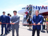 Шымкентке Flyarystan әуекомпаниясының алғашқы ұшағы қонды
