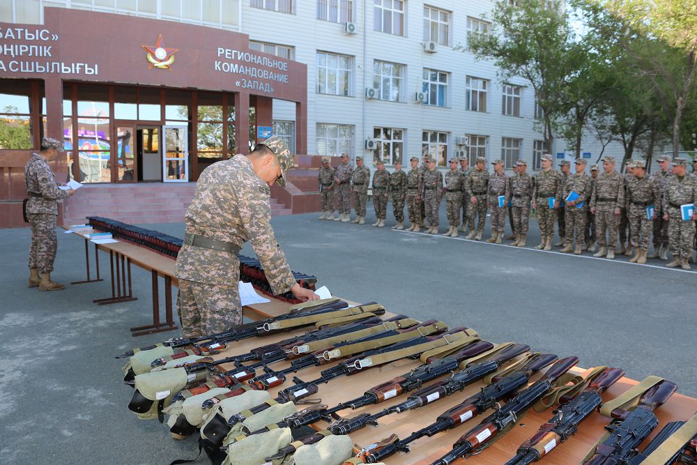 «Батыс» өңірлік қолбасшылығының әскери бөлімдері жазғы оқу кезеңіне дайын