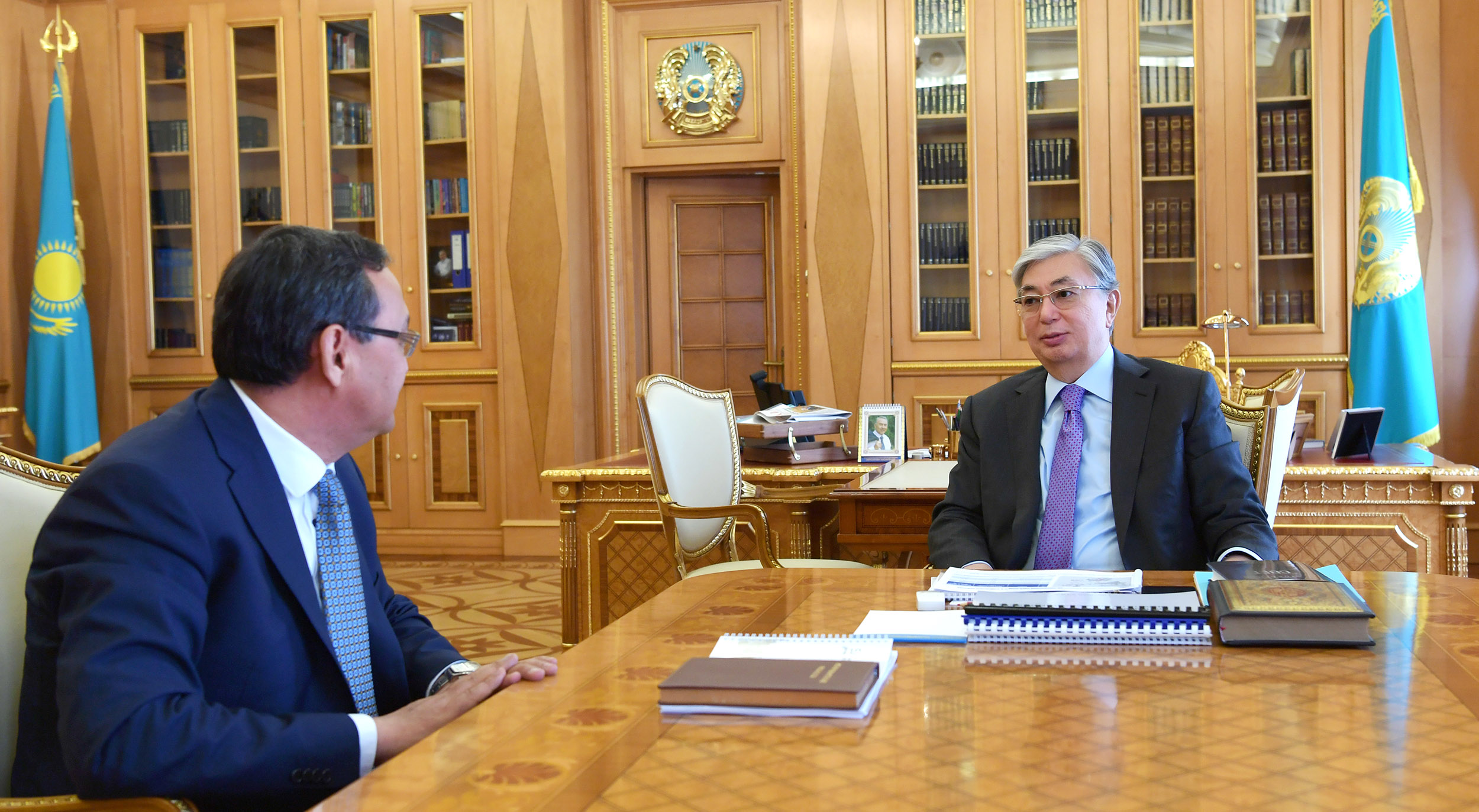 Қазақстан Президенті Қасым-Жомарт Тоқаев А.Күрішбаевты қабылдады