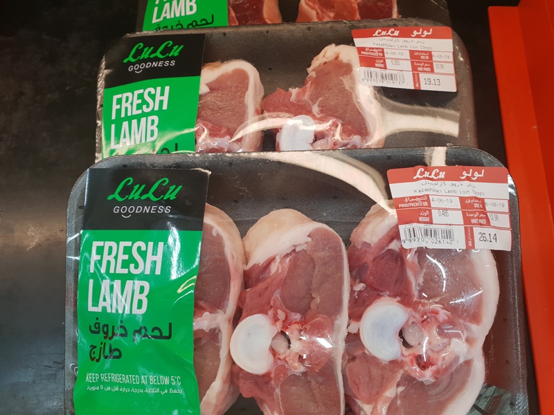 Қазақстандық ет Әмірліктер дүкендерінде сатыла бастады