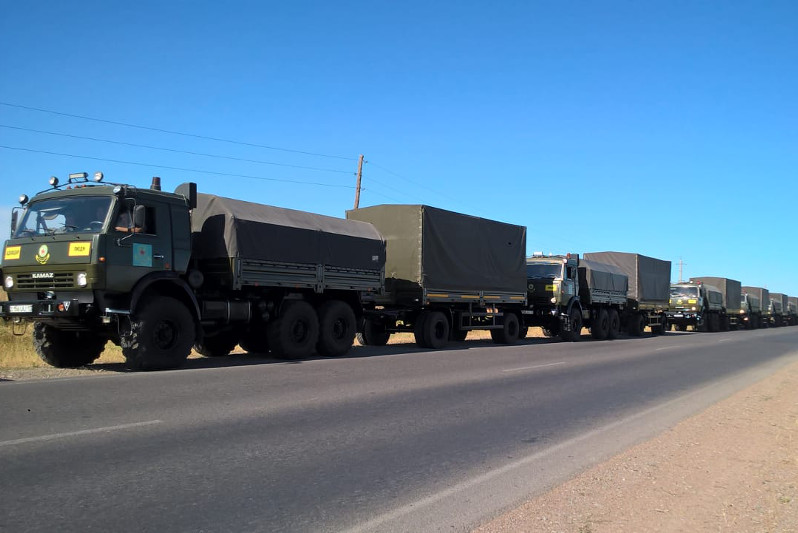 Арыстағы жарылыс: Алматыдан 500 әскери қызметші жіберілді
