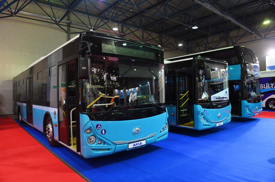 Busworld Central Asia 2019 көрмесі заманауи көліктермен ерекшеленді