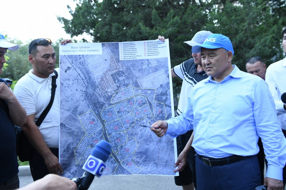 Арыс 17 секторға бөлініп жөнделеді