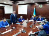 Асқар Мамин Қызылорда облысының активіне жаңа әкімді таныстырды