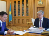 Қазақстан Президенті Қасым-Жомарт Тоқаев Асқар Жұмағалиевті қабылдады