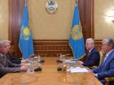 Қасым-Жомарт Тоқаев Станислав Засьті қабылдады