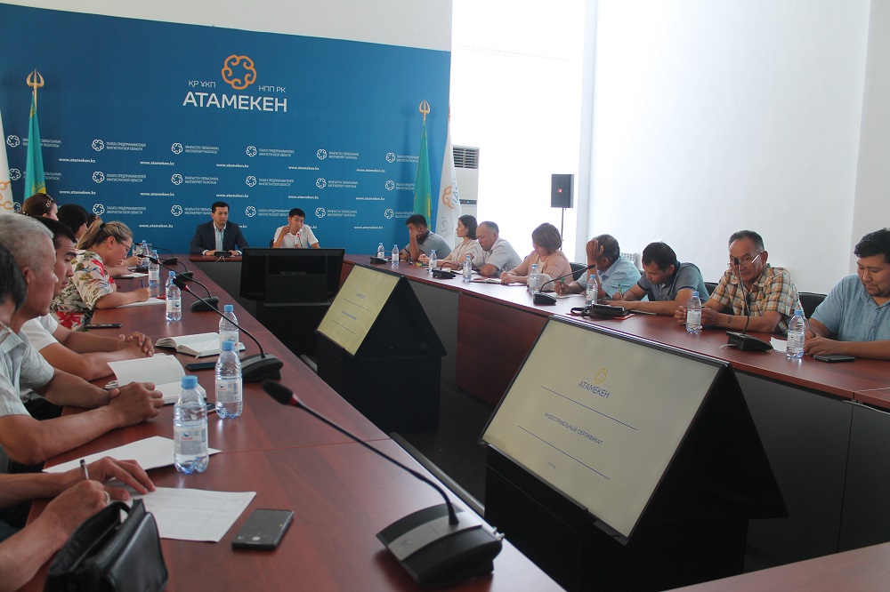 Маңғыстауда кәсіпкерлерге индустриялық сертификаттың ерекшелігі түсіндірілді