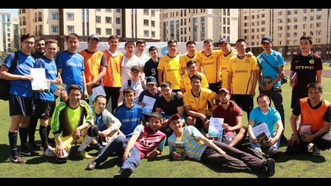 Шағын футболдан дәстүрлі қайырымдылық турнирі өтті