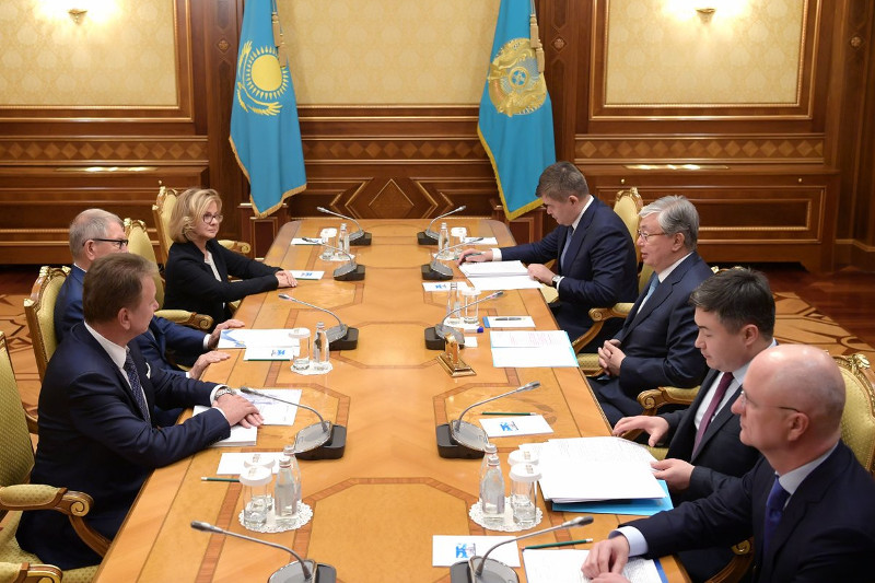 Президент Polpharma компаниясы бақылау кеңесінің төрағасы Ежи Старакпен кездесті