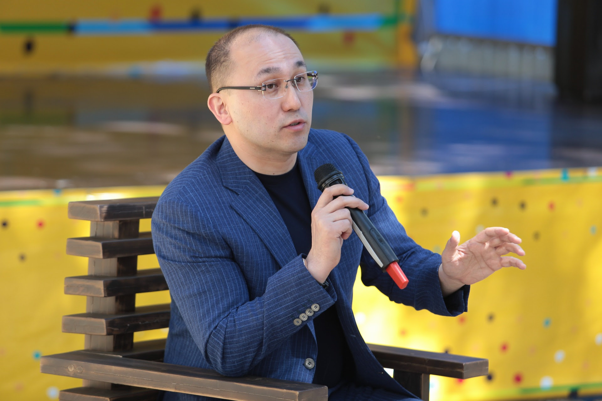 Дәурен Абаев «Зерен-2019» республикалық лагерінің жас кәсіпкерлерімен кездесті