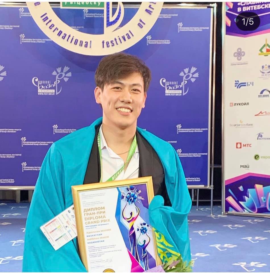 Әділxан Макин "Славян базары 2019" байқауының Гран-При иегері атанды
