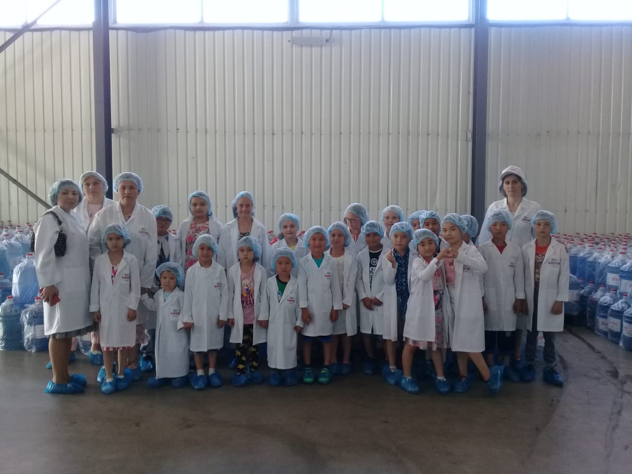 Алматы балдырғандары «Samal»  кәсіпорнына келді