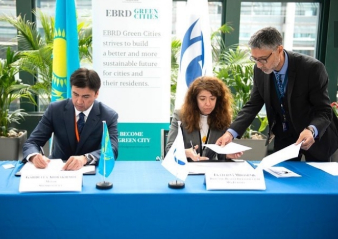 Шымкент ЕҚДБ-ның әлемдік «Жасыл қалалар» жобасына енді