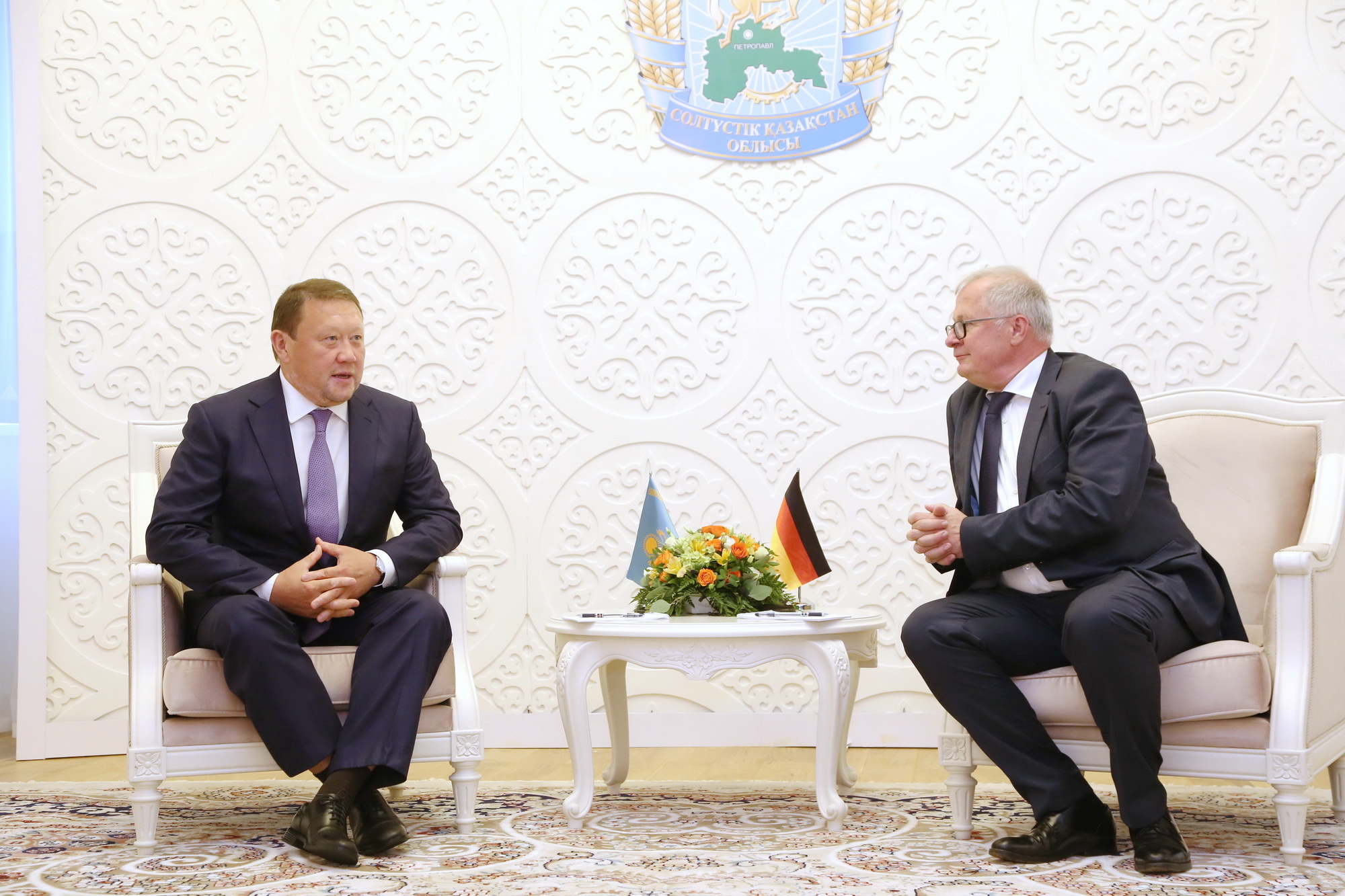 Құмар Ақсақалов Германияның  елшісімен кездесті