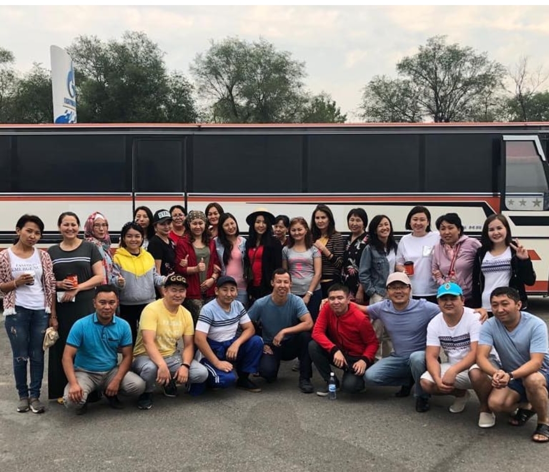 Журналистер Алматыдан Көлсайға аттанды