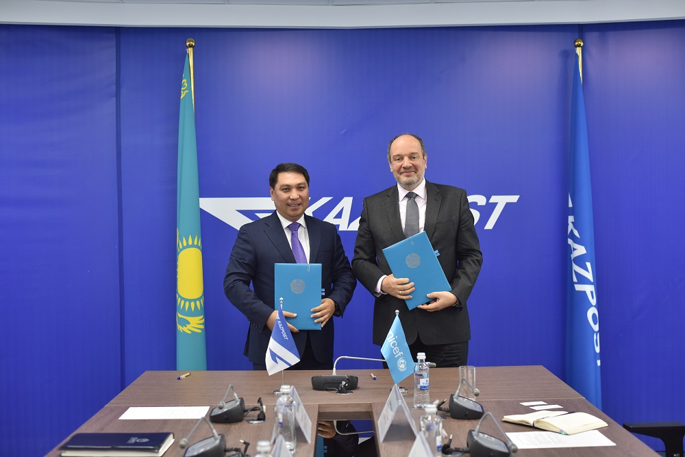 ЮНИСЕФ және «Қазпошта» меморандумға қол қойды