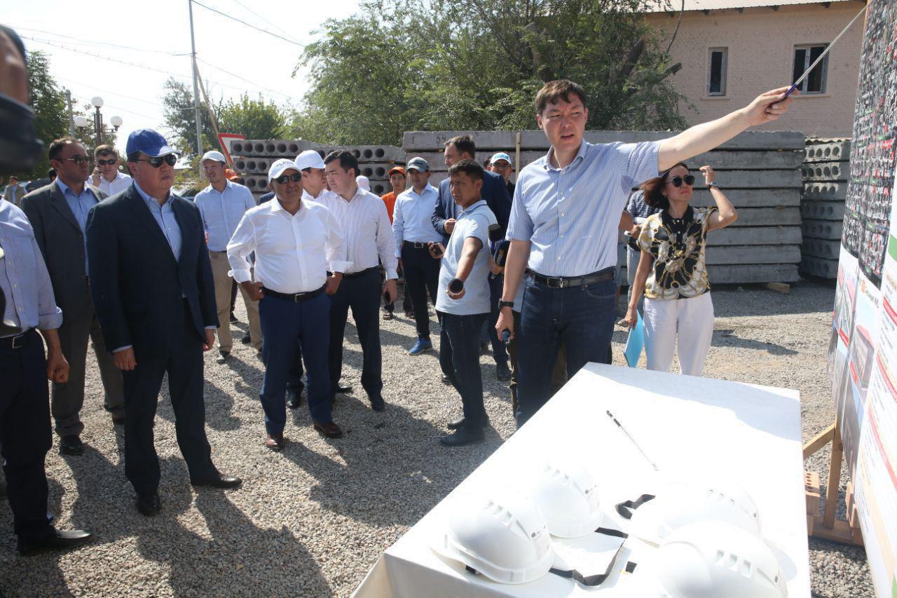 А.Мамин Арыс қаласында