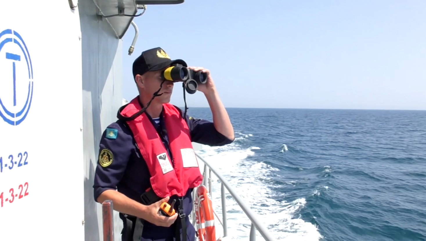 Қазақстан ӘТК кораблі Әзербайжанның су айдынына жорыққа шықты