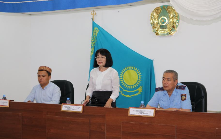 Түзету мекемелерінің жеке құрамымен жемқорлыққа қарсы кездесу өтті