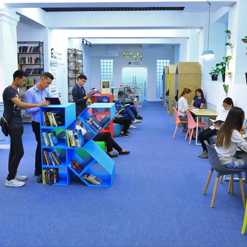 Жамбыл кітапханасындағы жазғы демалыс