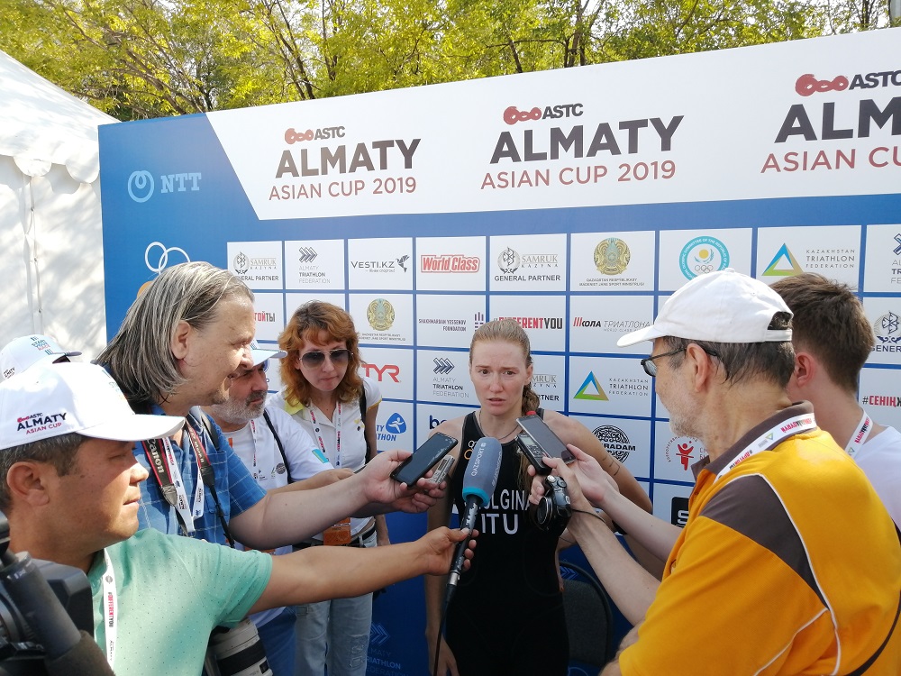 Қазақстандық спортшы триатлоннан Азия Кубогын жеңіп алды
