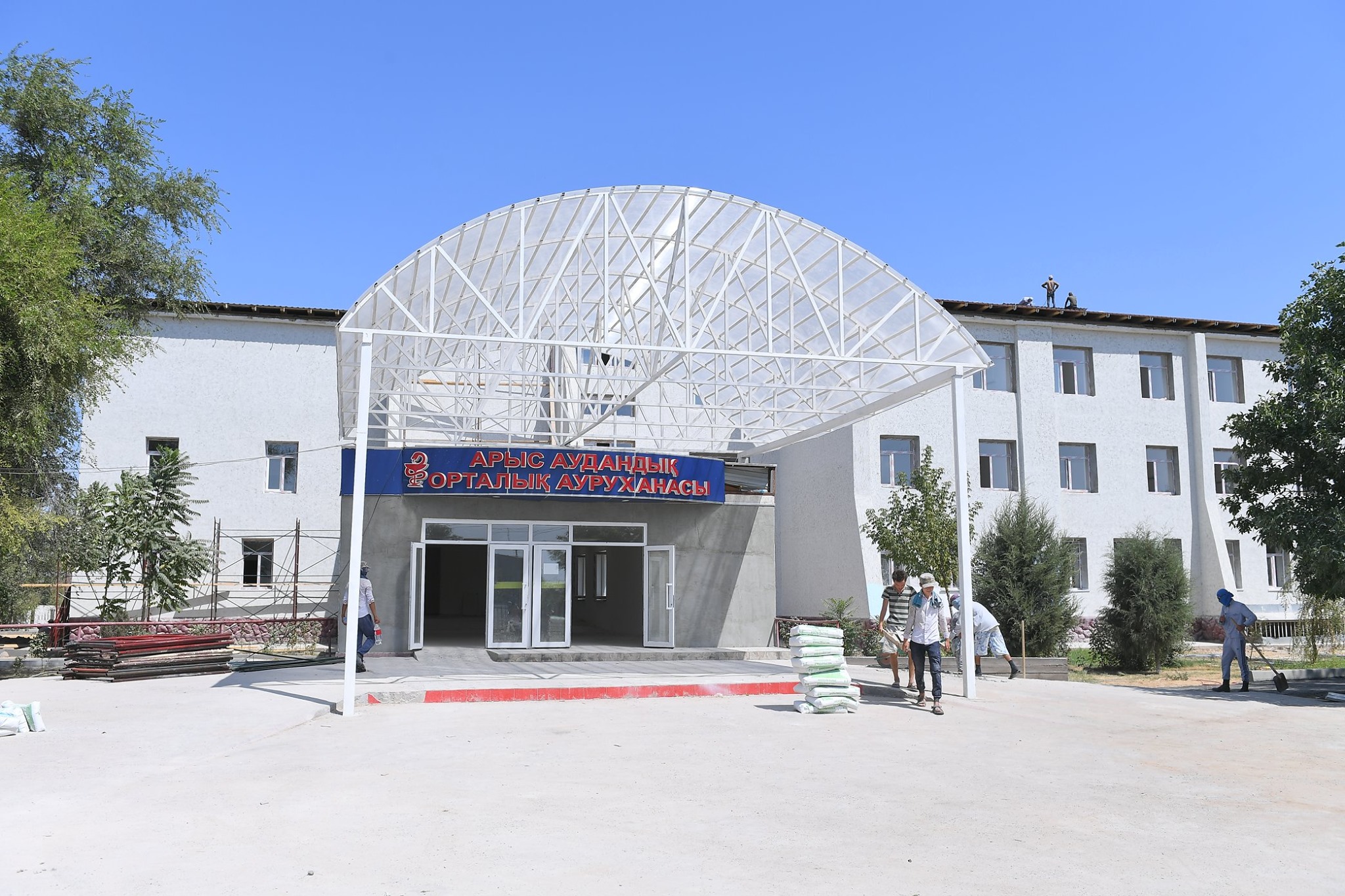 Арыс қаласында 7 әлеуметтік нысан толық қалпына келтірілді