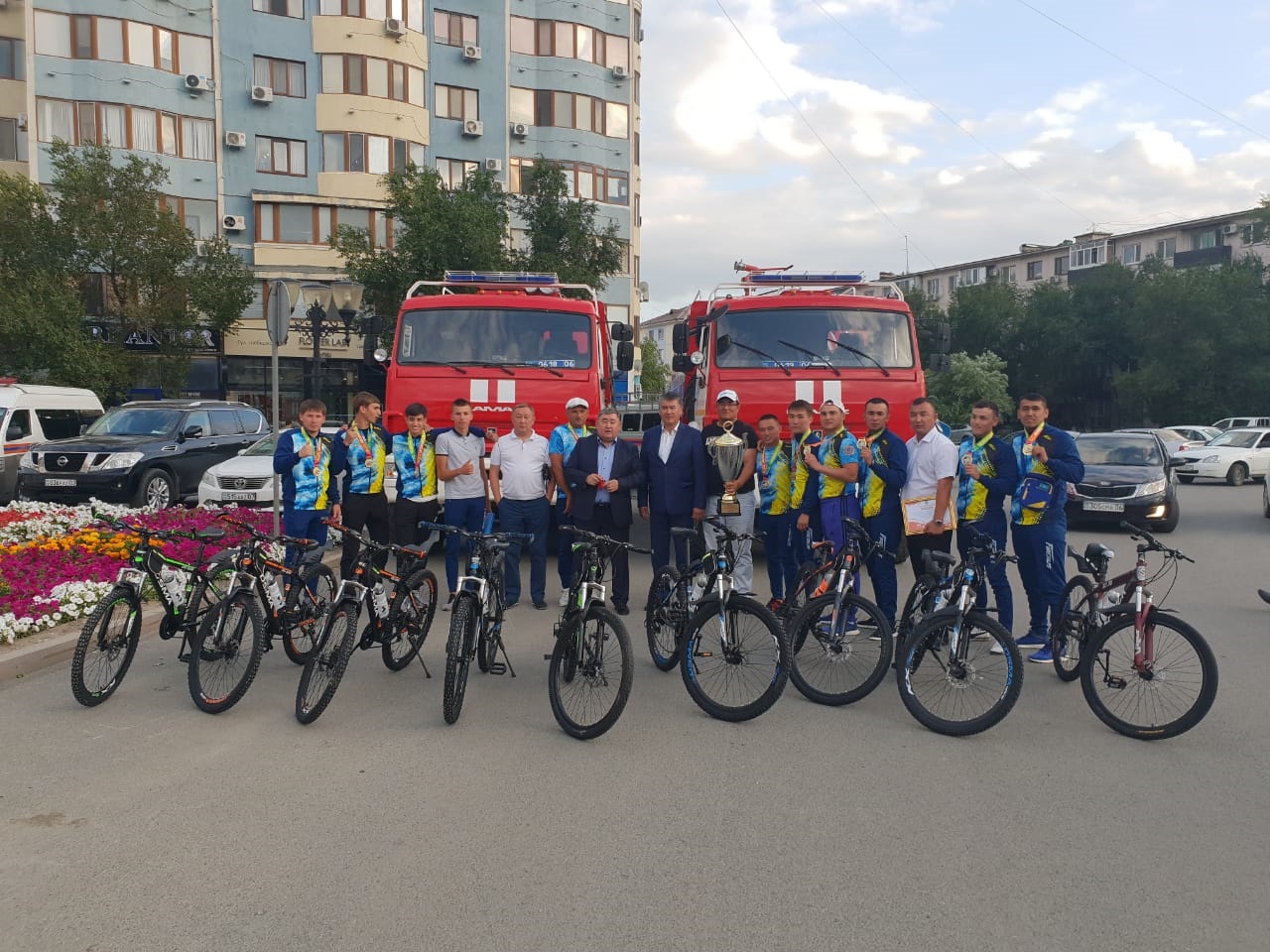 Өрт сөндірушілер чемпионатында маңғыстаулықтар жеңімпаз атанды