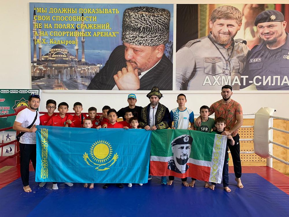 Президент Қадыровпен селфи жасаған