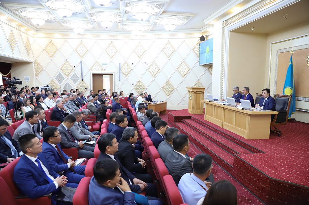 Маңғыстауда облыстың үш жылдық іс-қимыл жоспары жасақталды