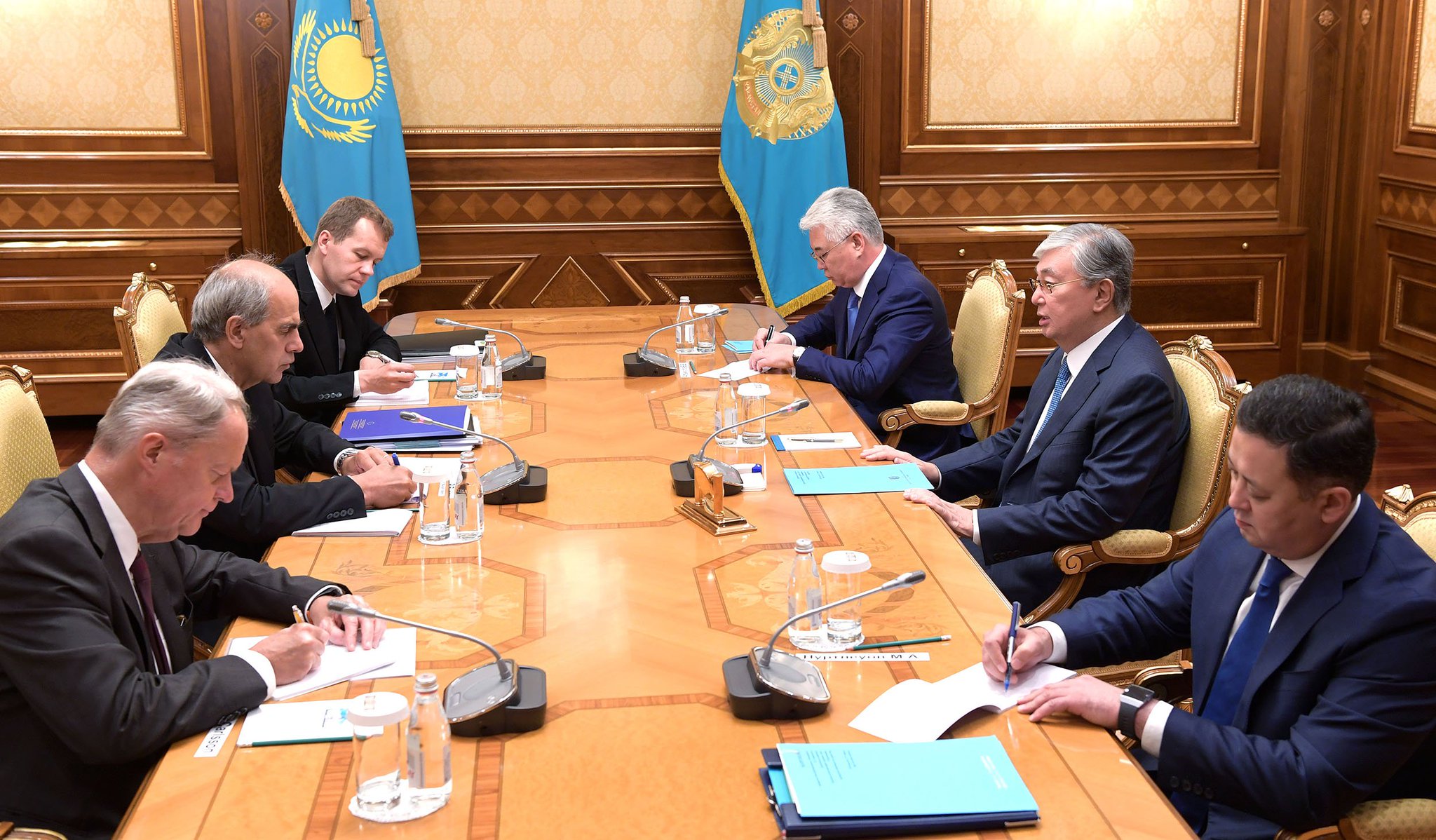 Қ. Тоқаев Еуропалық Одақтың арнайы өкілін қабылдады