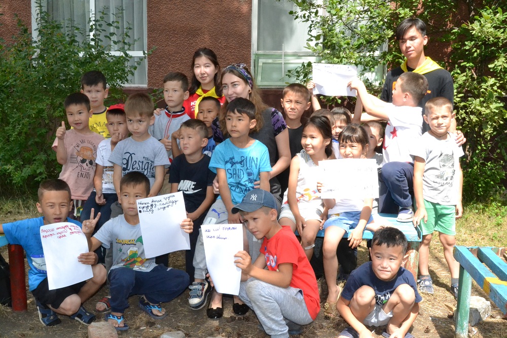 Көкшедегі жазғы лагердегі тағылымды кештер