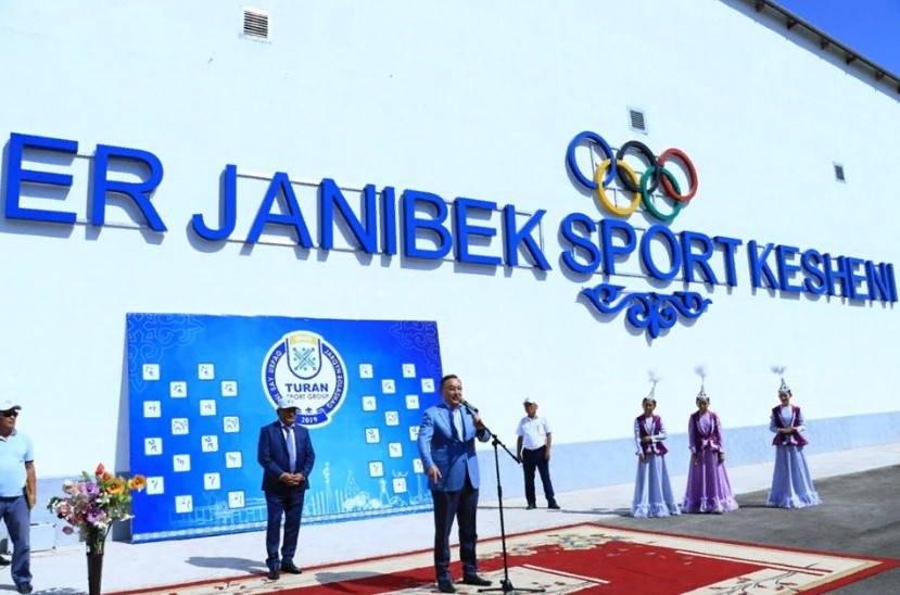 Түркістан: Састөбеде спорт кешені пайдалануға берілді