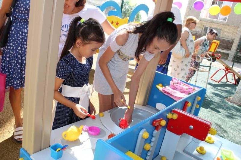 Балқашта ерекше балаларға арналған ойын алаңы ашылды