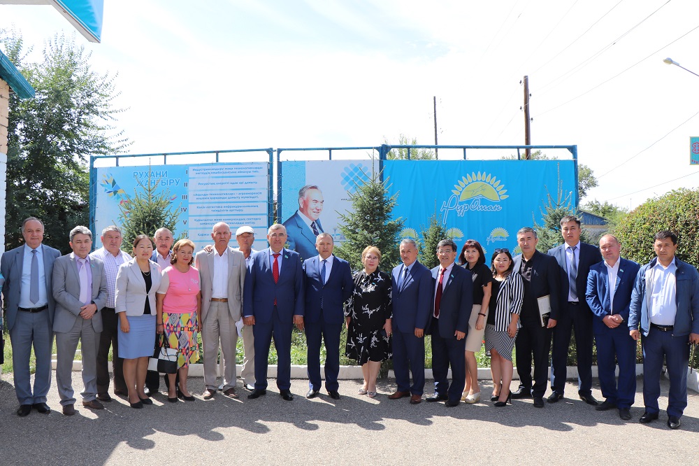 Сенатор Д.Мусин Жарма ауданына барды