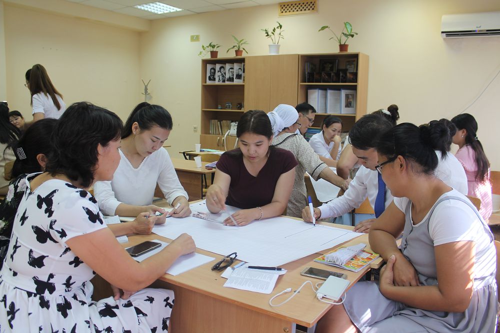 Маңғыстауда 100-ге жуық ұстаз «Кәсіпкерлік негіздері» пәнінің әдістемесін үйренді