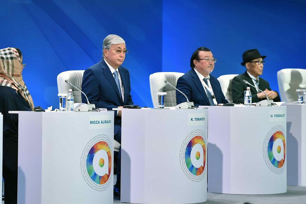 Қасым-Жомарт Тоқаевтың Азия қаламгерлерінің І форумында сөйлеген сөзі