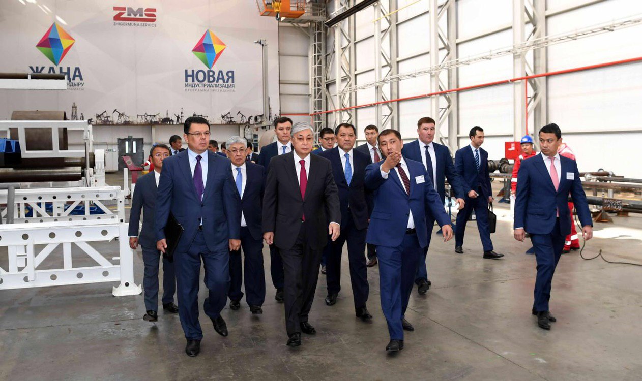 Мемлекет басшысы «Жігермұнайсервис» ЖШС-не барды