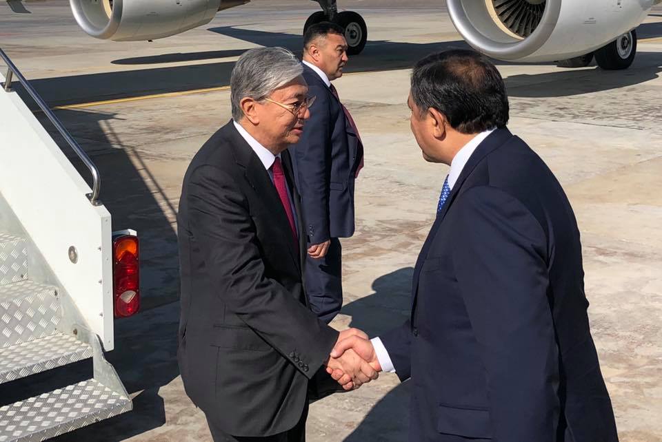 Мемлекет басшысы жұмыс сапарымен Атырау облысына барды