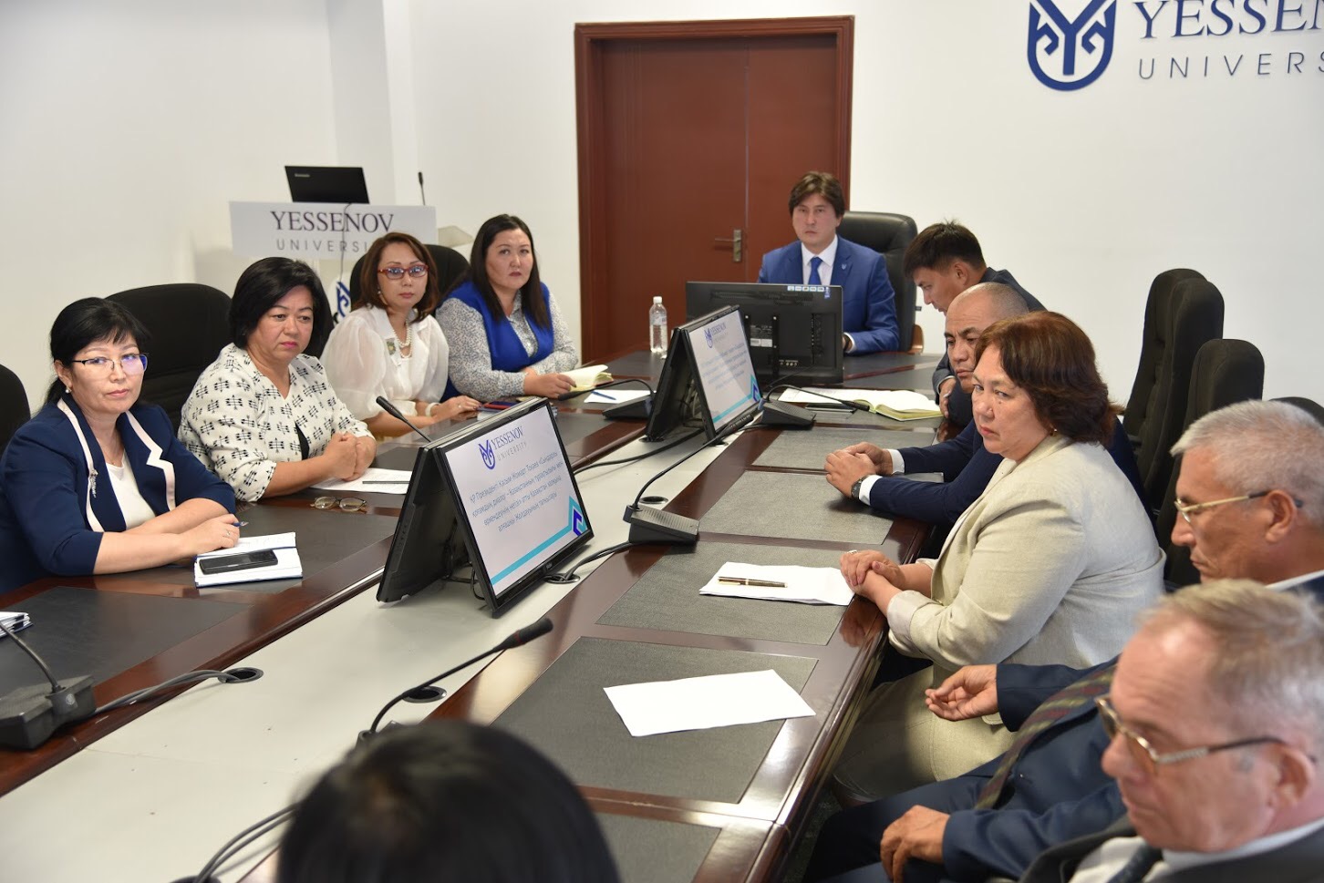 Ш.Есенов атындағы КМТИУ ұжымы Жолдаудың басым бағыттарын талқылады
