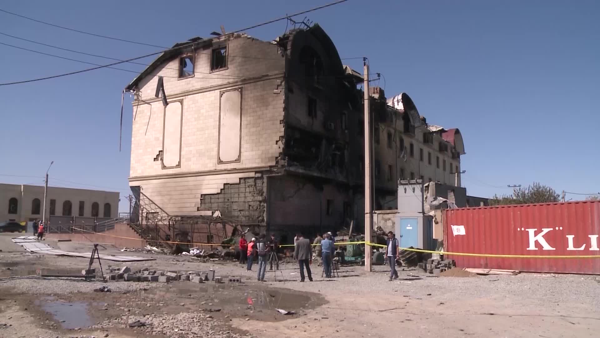 Президент Түркістандағы қонақ үйде болған өрттен зардап шеккен ІІМ қызметкерлерінің тез сауығып кетуін тіледі