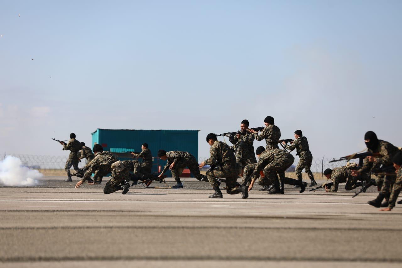 Ақтөбеде   «Аспан-2019»  арнайы тактикалық оқу-жаттығуы  өз мәресіне жетті