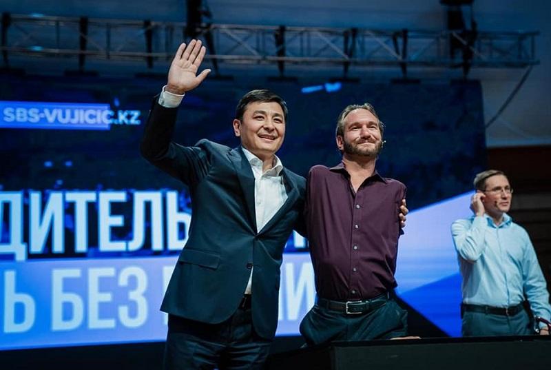 Ник ВУЙЧИЧ: 35 мың шақырту ішінен Нұр-Сұлтанды таңдадым