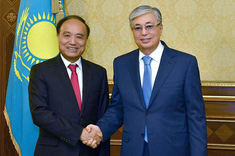 Президент Халықаралық электр байланысы одағының Бас хатшысы Чжао Хоулиньді қабылдады