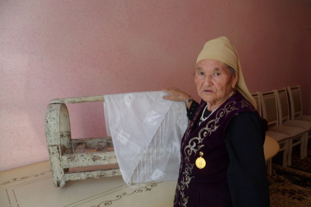 Шахмардан тербелген талбесік