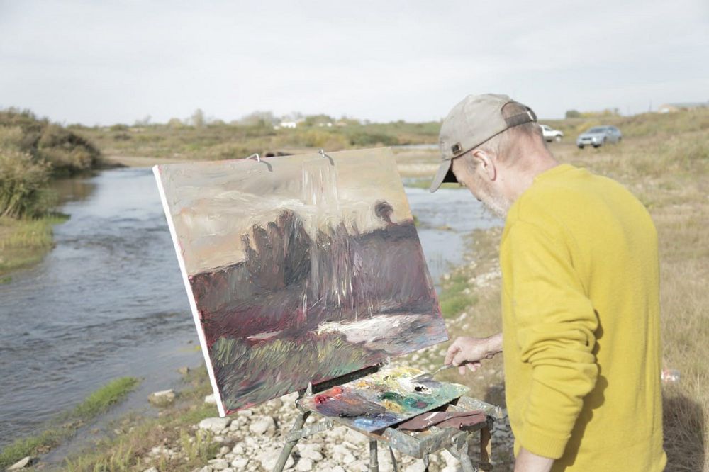 Бояулармен бедерленген «Ботай»