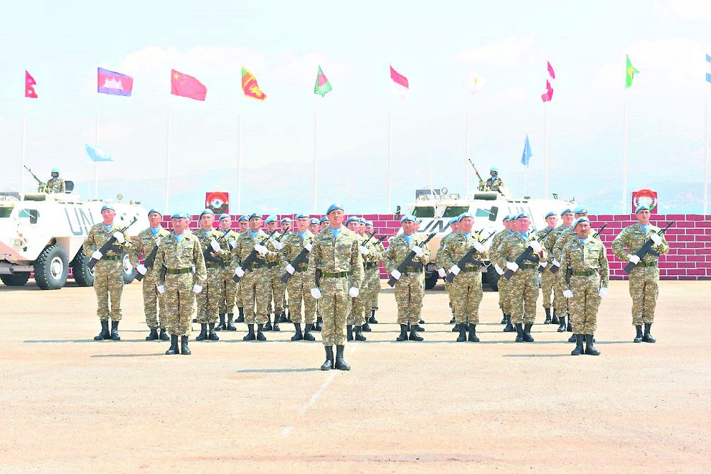 Бітімгерлер БҰҰ медалімен марапатталды