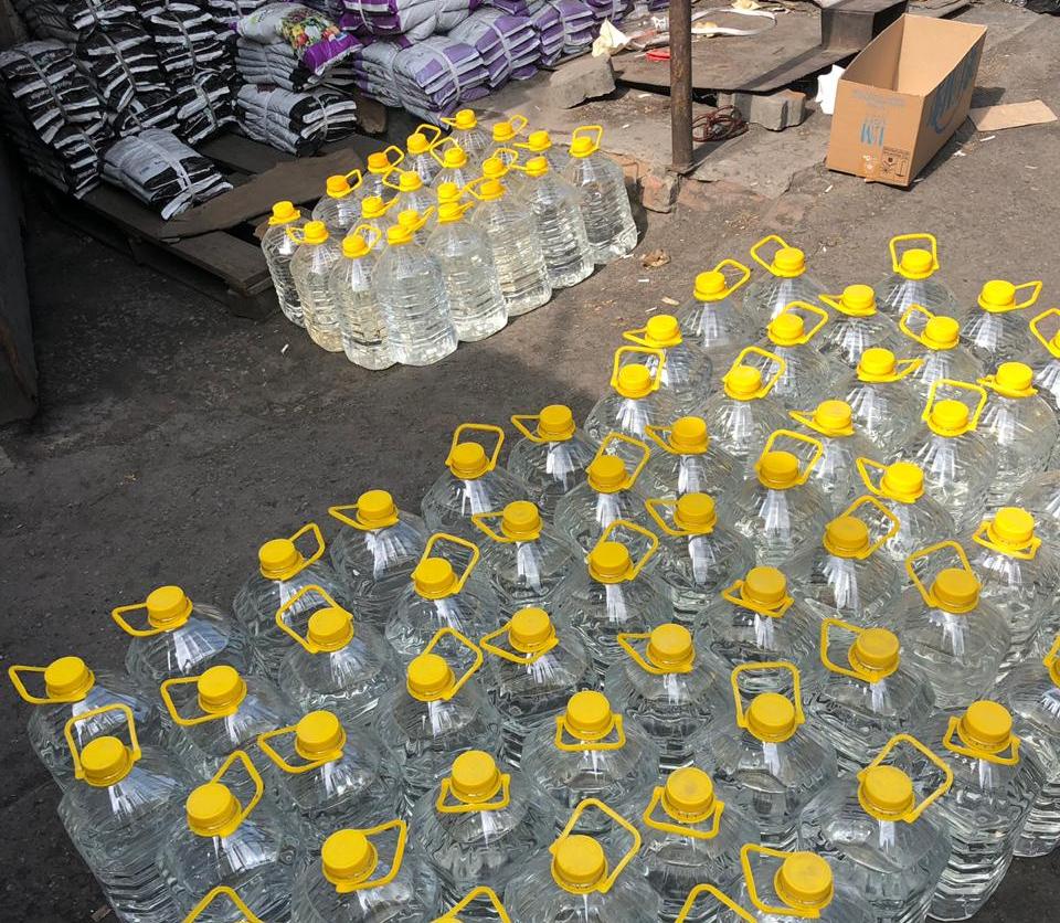 Талдықорғанда алкоголь өнімдерін заңсыз өндіргендер ұсталды