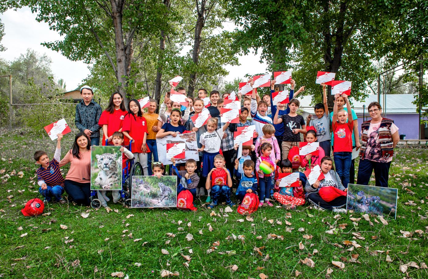 «Ковчег» балалар үйі қар барысымен танысты