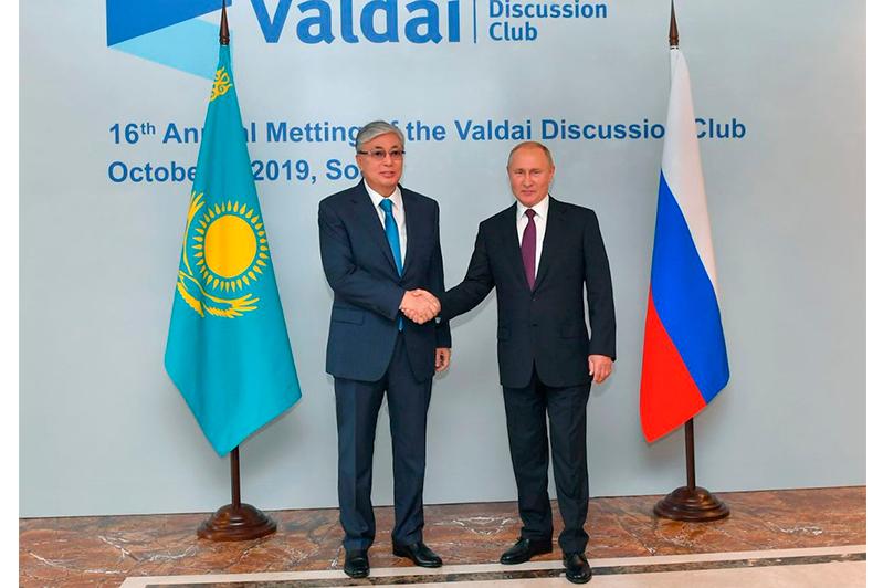 Мемлекет басшысы Владимир Путинмен кездесті